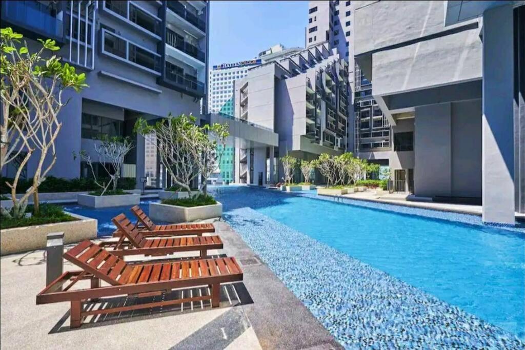Seaview#Warmth#Netflix#Privatebathtub#Seasideluxurycondo#Imperioresidence ملقا المظهر الخارجي الصورة