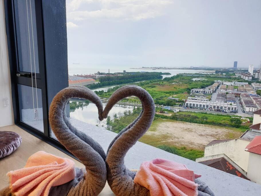 Seaview#Warmth#Netflix#Privatebathtub#Seasideluxurycondo#Imperioresidence ملقا المظهر الخارجي الصورة